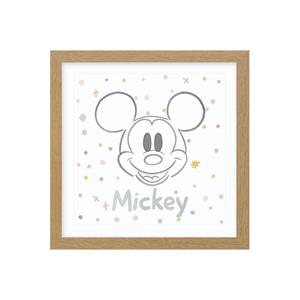 Disney Ingelijste Print Mickey Mouse 40x40cm