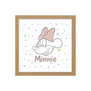 Disney Ingelijste Print Minnie Mouse 40x40cm