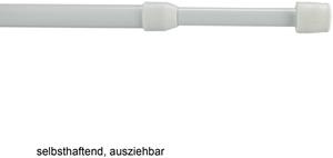 LIEDECO Scheibenstange Pin-Soft, 1 läufig-läufig, ausziehbar