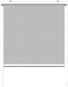 Schellenberg Insektenschutzrollo für Fenster, Fliegengitter, 130 x 160 cm, weiß, 70892