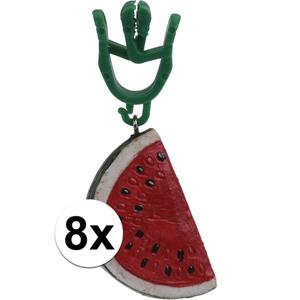 8x Tafelkleedgewichtjes watermeloen -