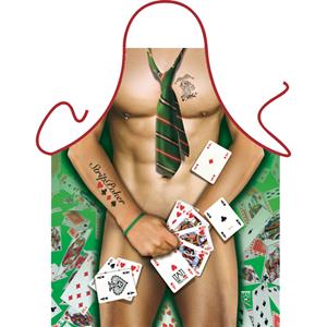 Merkloos Sexy kookschort Strip Poker Man -