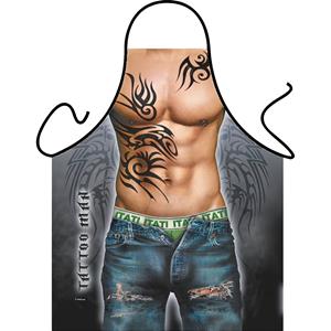 Merkloos Sexy kookschort Tattoo Man -