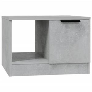 VidaXL Salontafel 50x50x36 cm bewerkt hout betongrijs