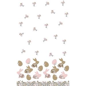 Duni Tafellaken Blooming Bunnies 138x220cm