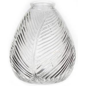 Bellatio Bloemenvaas - helder - transparant glas - D14 x H16 cm -