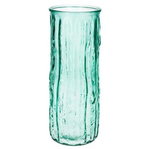 Bellatio Design Bloemenvaas - helder- transparant glas - D10 x H25 cm -
