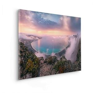 Komar Artprint op linnen Keilrahmenbild - Coastal Paradise - Größe 90 x 60 cm Duits kwaliteitsvliesmateriaal (155 g/m²) (set, 1 stuk)