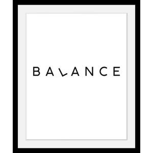 queence Bild "Balance", in 3 Größen, gerahmt