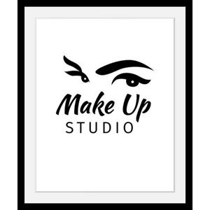 Queence Wanddecoratie Make up Studio in 3 maten, ingelijst