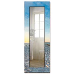 Artland Sierspiegel Ostsee7 - strandstoel spiegel met lijst voor het hele lichaam, wandspiegel, met motiefrand, landhuis