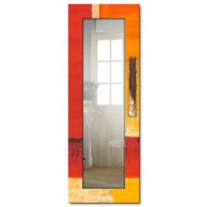 Artland Sierspiegel Velden I - abstract spiegel met lijst voor het hele lichaam, wandspiegel, met motiefrand, landhuis