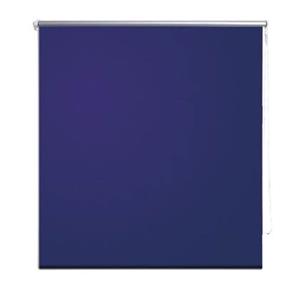 VidaXL Rolgordijn verduisterend 100 x 230 cm marineblauw