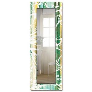 Artland Dekospiegel "Ornamente im modernen Stil", gerahmter Ganzkörperspiegel, Wandspiegel, mit Motivrahmen, Landhaus