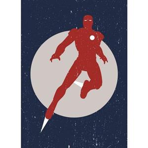 Komar Artprint Iron Man Fly (1 stuk)