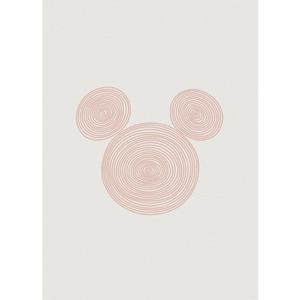 Komar Artprint Pink Curls (1 stuk)