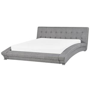 Beliani LILLE Bed Grijs 160x200