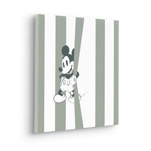 Komar Wandbild "Mickey Be Yourself", (1 St.), Keilrahmenbild - Mickey Be Yourself - Größe 40 x 40 cm