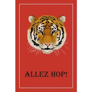 queence Leinwandbild "Tiger ALLEZ HOP"