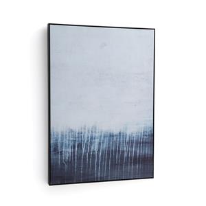 LA REDOUTE INTERIEURS Bedrukt linnen canvas 70x100 cm, Azul