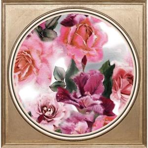 Queence Artprint op acrylglas Rosen