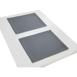 Adam Set placemats Uni Collection Light (set, 2 stuks)