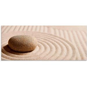 Artland Glasbild "Mini Zen Garten - Sand", Zen, (1 St.)