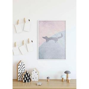 Komar Poster "Wild and Free Fox", Tiere, (1 St.), Kinderzimmer, Schlafzimmer, Wohnzimmer