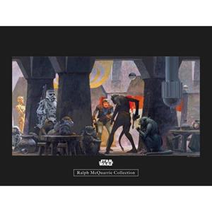 Komar Poster "Star Wars Classic RMQ Mos Eisley Streets", Star Wars, (1 St.), Kinderzimmer, Schlafzimmer, Wohnzimmer