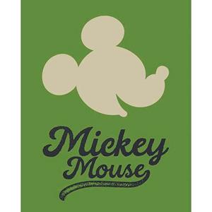 Komar Poster "Mickey Mouse Green Head", Disney, Höhe: 40cm