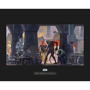 Komar Poster "Star Wars Classic RMQ Mos Eisley Streets", Star Wars, (1 St.), Kinderzimmer, Schlafzimmer, Wohnzimmer