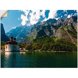 Artland Artprint St. Bartholomä (Königssee) I als artprint op linnen, muursticker of poster in verschillende maten