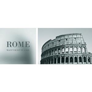 queence Leinwandbild "Rome", (Set), 2er-Set