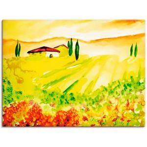 Artland Artprint Licht van Toscane als artprint op linnen, muursticker of poster in verschillende maten