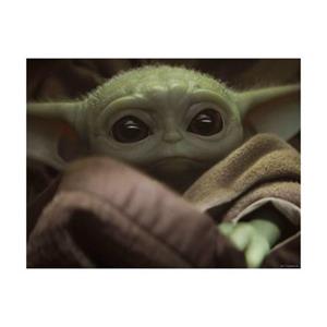 Komar Wandbild "Mandalorian The Child Cute Face", Disney-Star Wars, (1 St.), Kinderzimmer, Schlafzimmer, Wohnzimmer