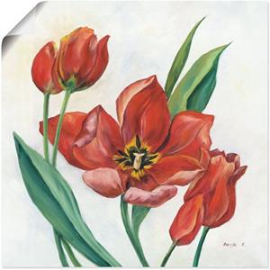 Artland Wandbild "Tulpen I", Blumenbilder, (1 St.), als Leinwandbild, Poster in verschied. Größen