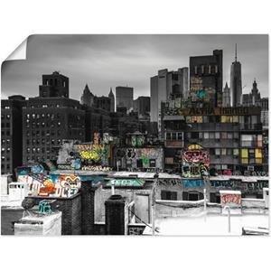 Artland Artprint Graffiti in New York als artprint op linnen, muursticker of poster in verschillende maten