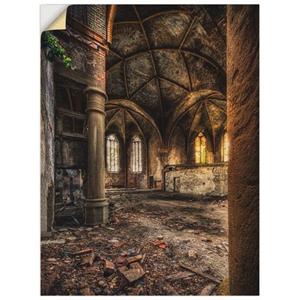 Artland Artprint Lost Place - verlaten kerk II gedrukt