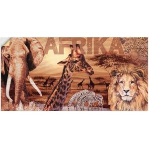 Artland Artprint Afrika als artprint van aluminium, artprint op linnen, muursticker of poster in verschillende maten