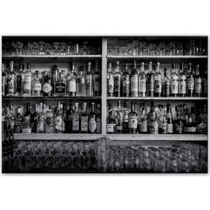 Wall-Art Aluminium-dibondprint Klein - The Classic bar 60/40 cm