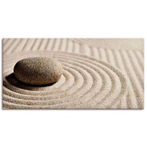 Artland Artprint Mini zen tuin - zand als artprint op linnen, muursticker of poster in verschillende maten