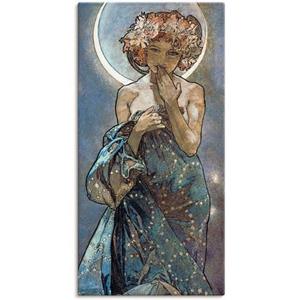 Artland Wandbild "Sterne Der Mond 1902", Frau, (1 St.)