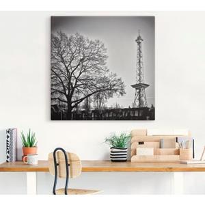 Artland Artprint Berlijn radiotoren als artprint van aluminium, artprint op linnen, muursticker of poster in verschillende maten