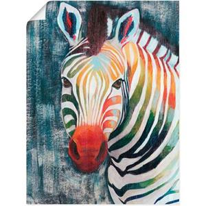 Artland Artprint Prisma zebra II als artprint van aluminium, artprint op linnen, muursticker of poster in verschillende maten