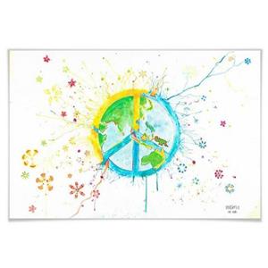 Wall-Art Poster PEACE Poster, artprint, wandposter (1 stuk)