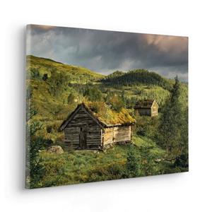 Komar Artprint op linnen Keilrahmenbild - Rustic Charme - Größe 60 x 40 cm Duits kwaliteitsvliesmateriaal (155 g/m²) (set, 1 stuk)