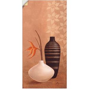 Artland Wandbild "Bauschige Vasen", Vasen & Töpfe, (1 St.), als Leinwandbild, Poster, Wandaufkleber in verschied. Größen