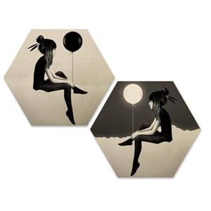 Wall-Art Meerdelige artprint No such thing as nothing Duo (set, 2 stuks)