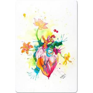 Wall-Art Print op glas Buttafly - Nature Beating Heart 40/60 cm