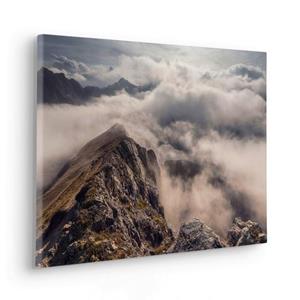 Komar Artprint op linnen Keilrahmenbild - Sea of Fog - Größe 60 x 40 cm Duits kwaliteitsvliesmateriaal (155 g/m²) (set, 1 stuk)